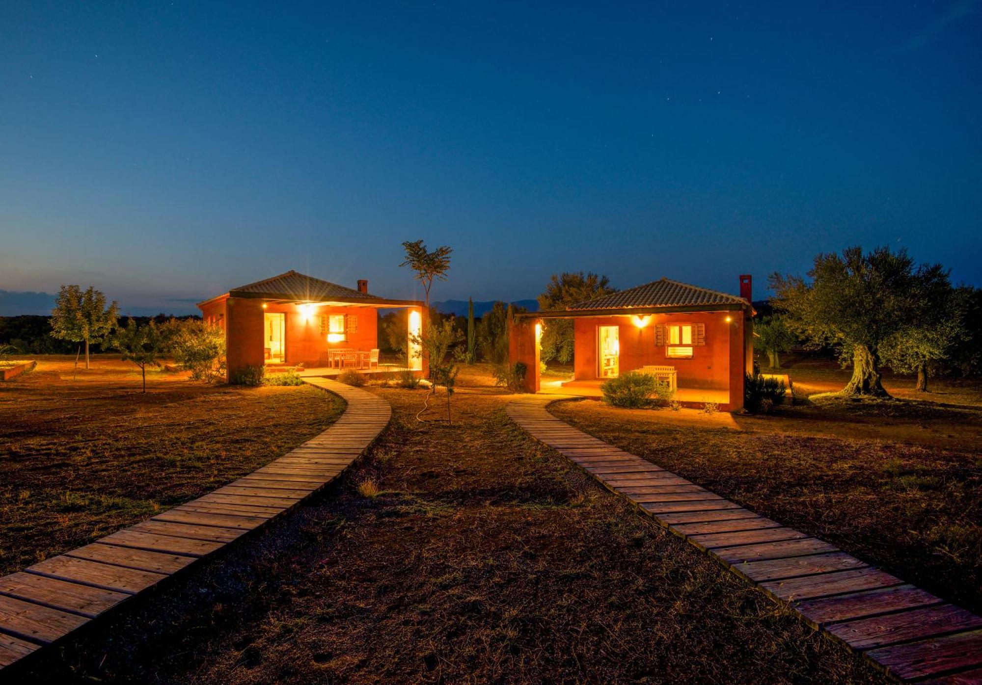 Eumelia Organic Agrotourism Farm Hotell Goúvai Exteriör bild